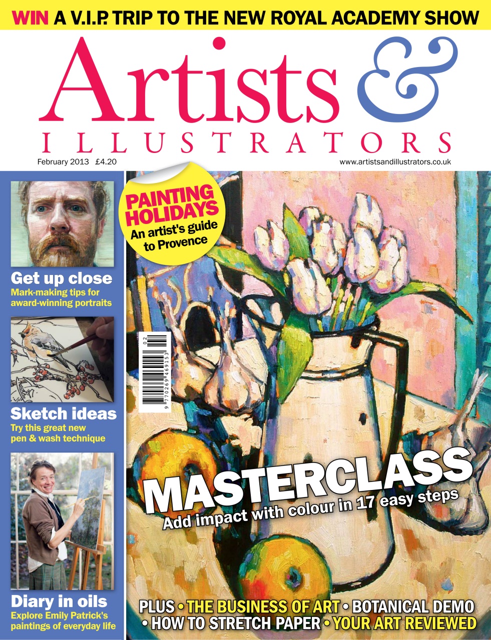 Artists & Illustrators Preview Pages