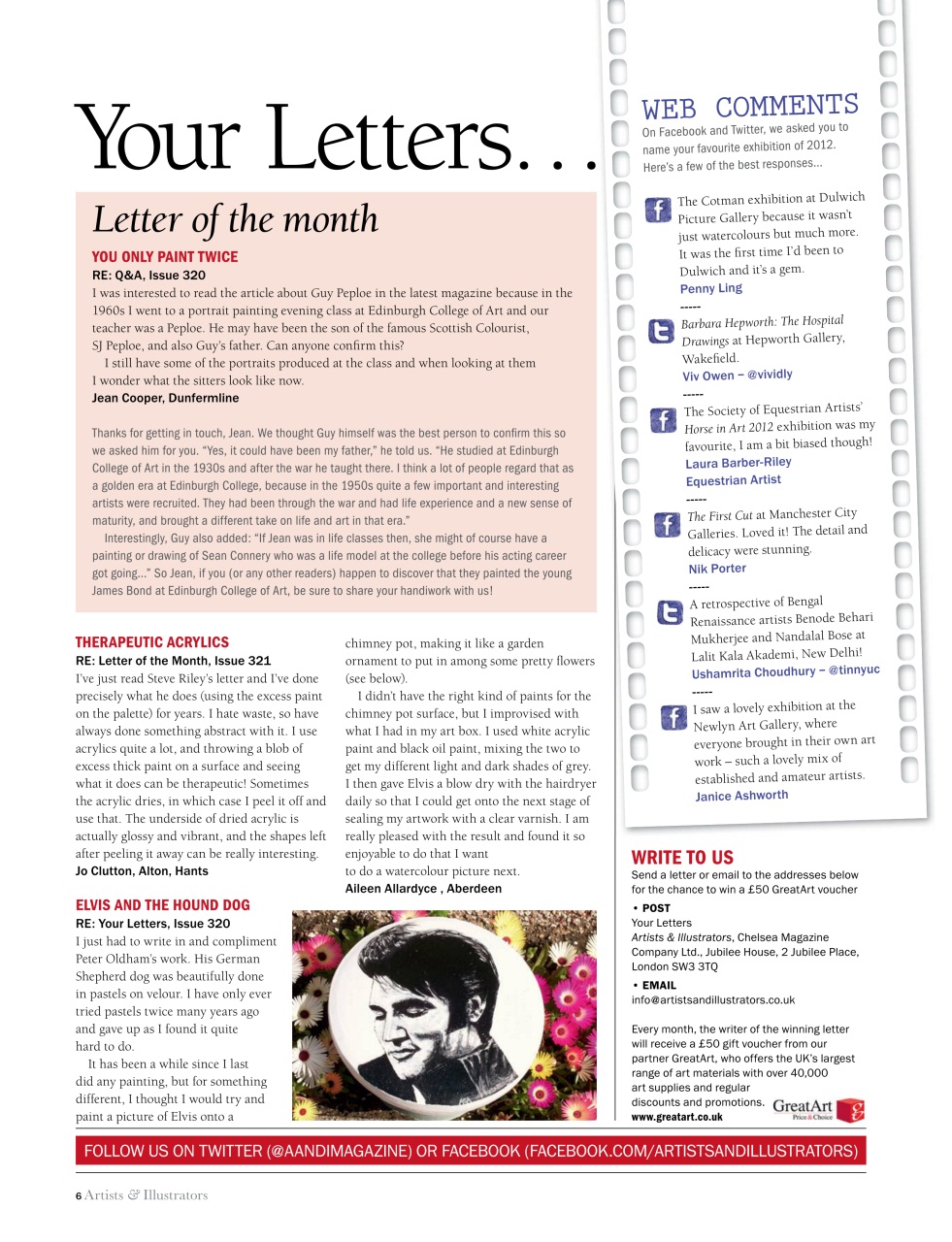 Artists & Illustrators Preview Pages