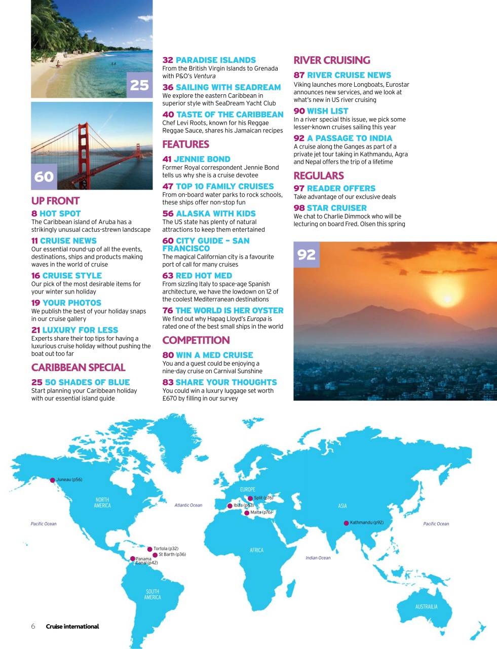 Cruise & Travel Preview Pages