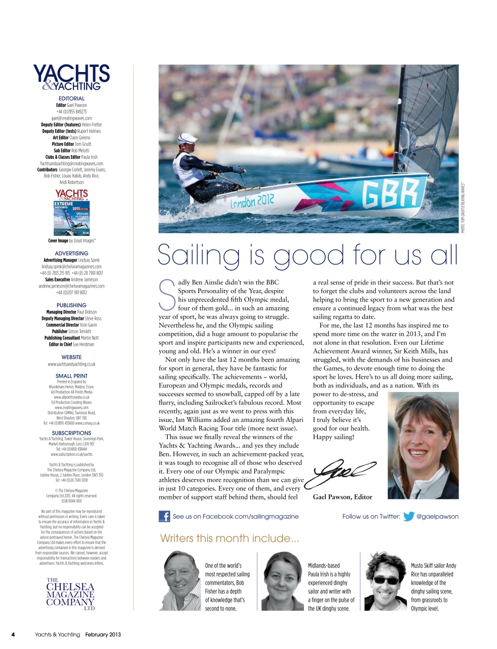 Yachts & Yachting Preview Pages