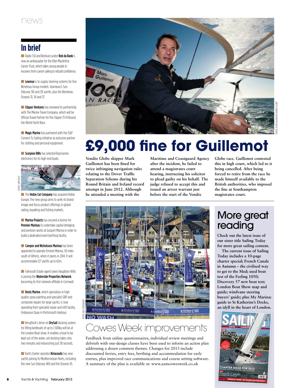Yachts & Yachting Preview Pages