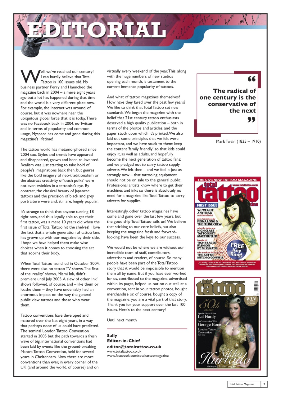 Total Tattoo Preview Pages