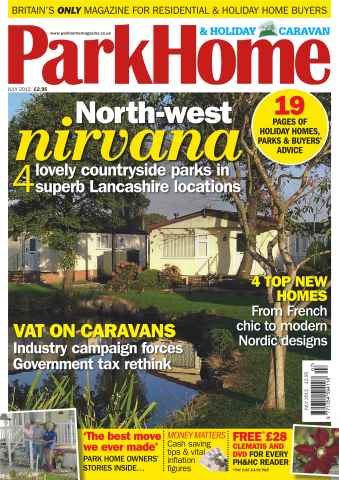 Park Home & Holiday Living issue Park Homes July 2012