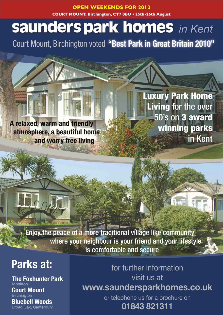 Park Home & Holiday Living Preview Pages