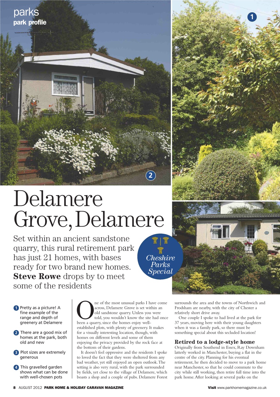 Park Home & Holiday Living Preview Pages