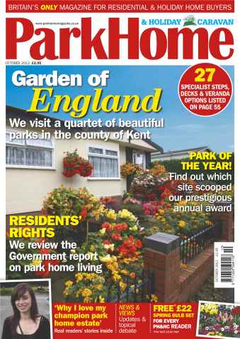 Park Home & Holiday Living issue Park Homes October 12