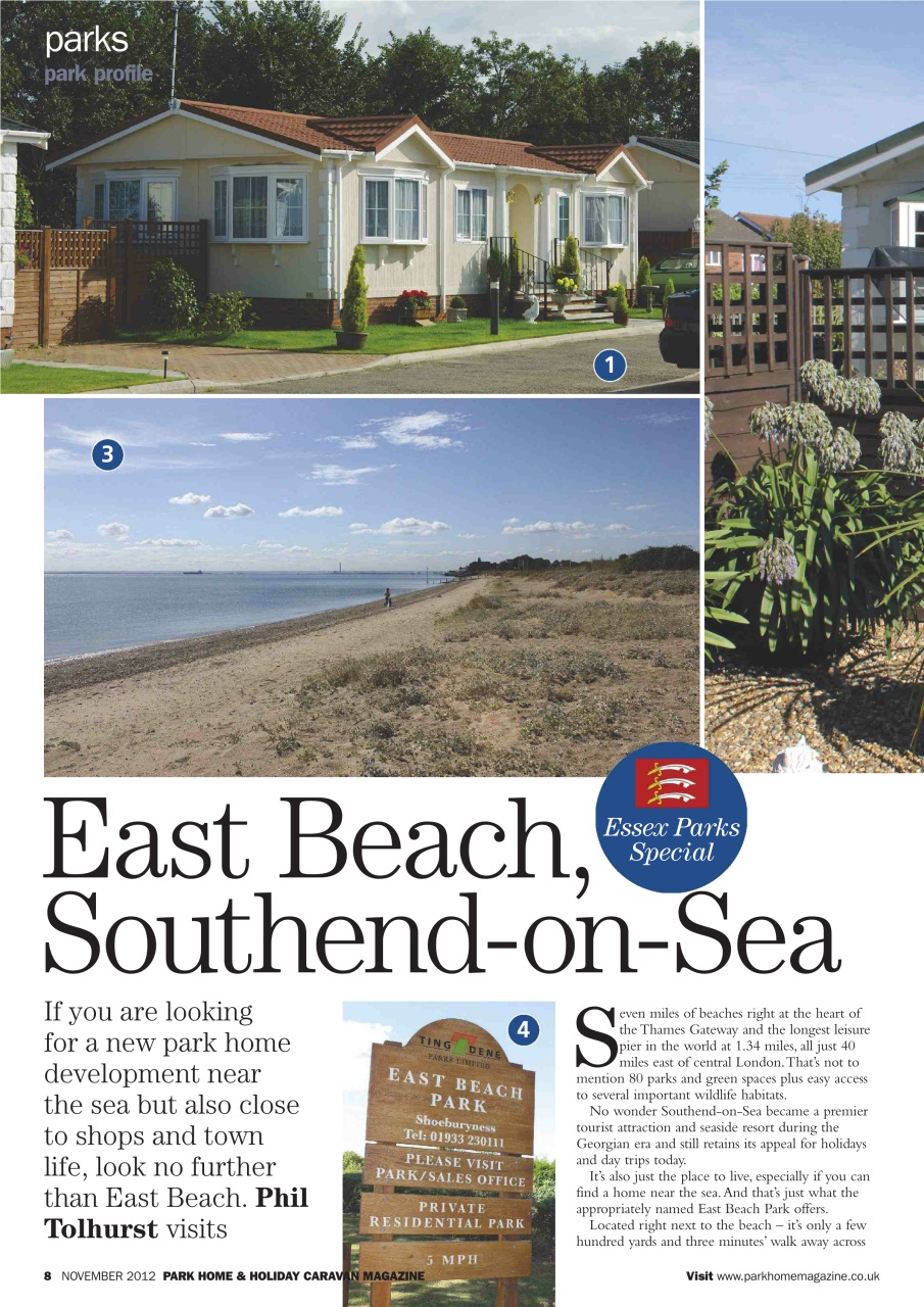 Park Home & Holiday Living Preview Pages