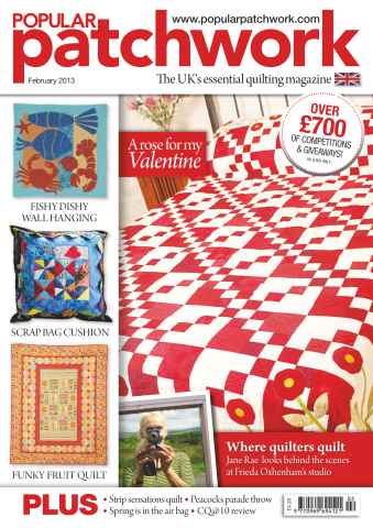 Popular Patchwork Magazine issue February 2013