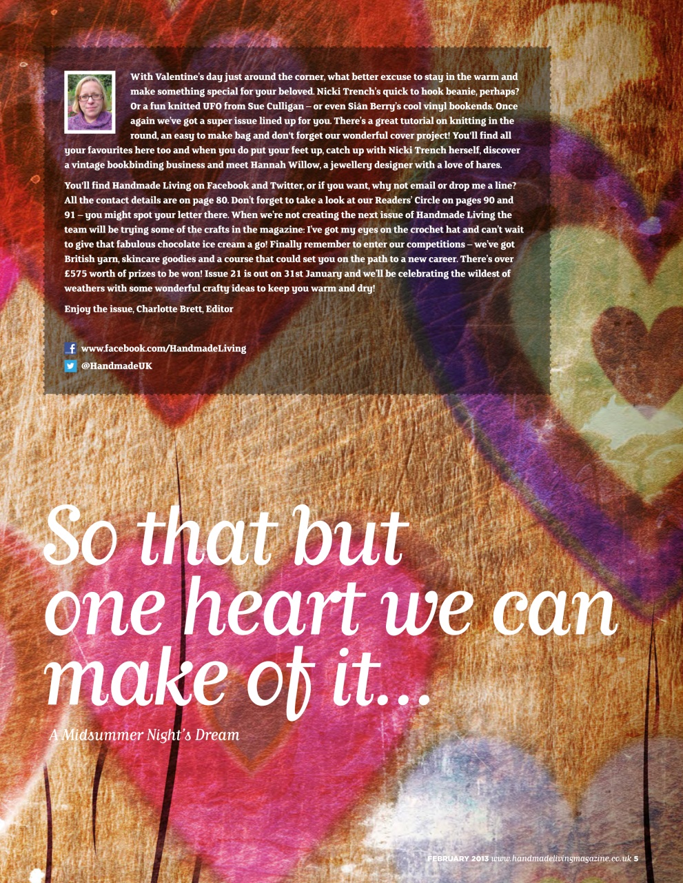 Handmade Living Preview Pages