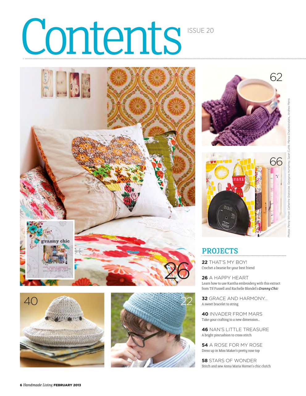 Handmade Living Preview Pages