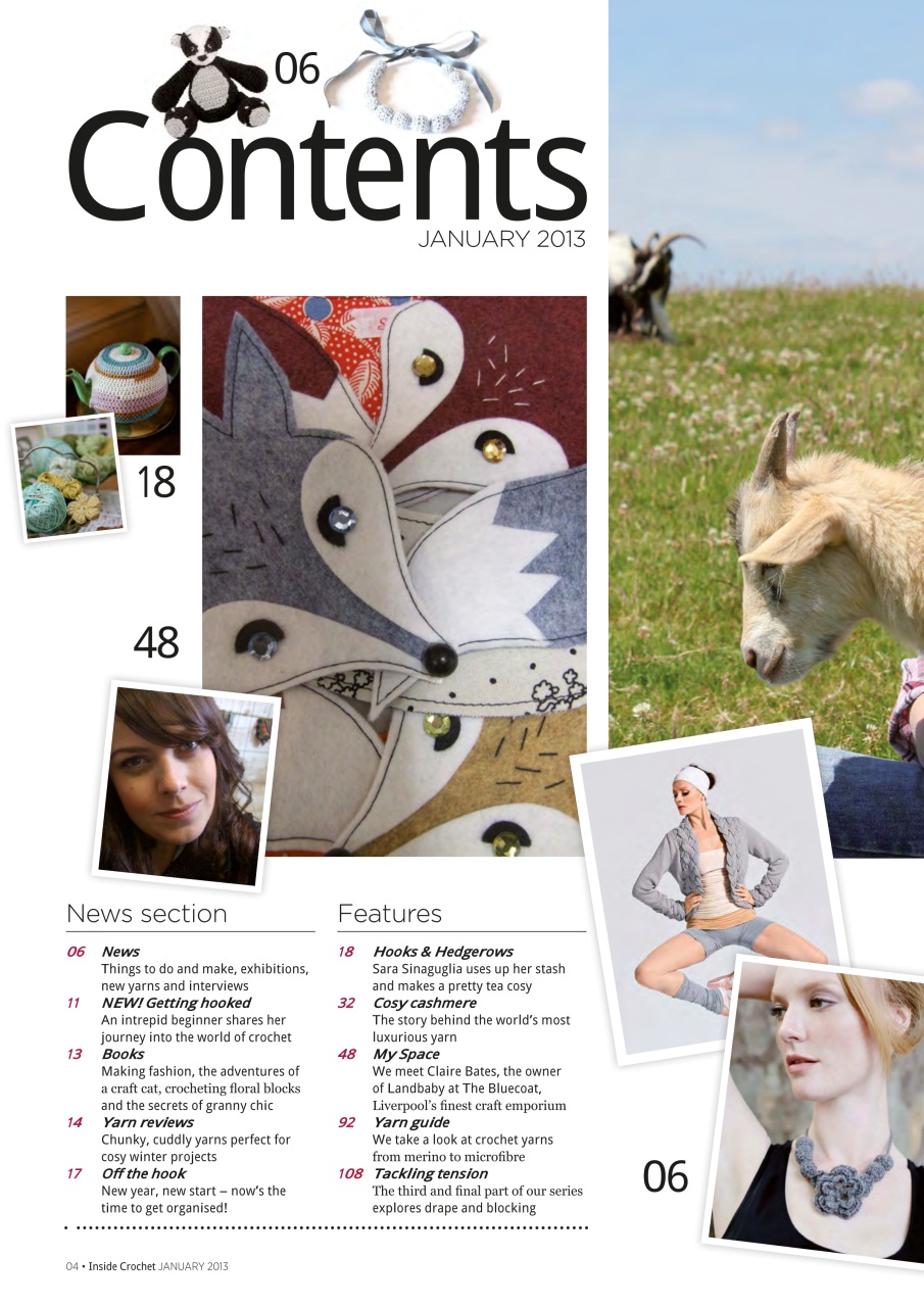 Inside Crochet Preview Pages