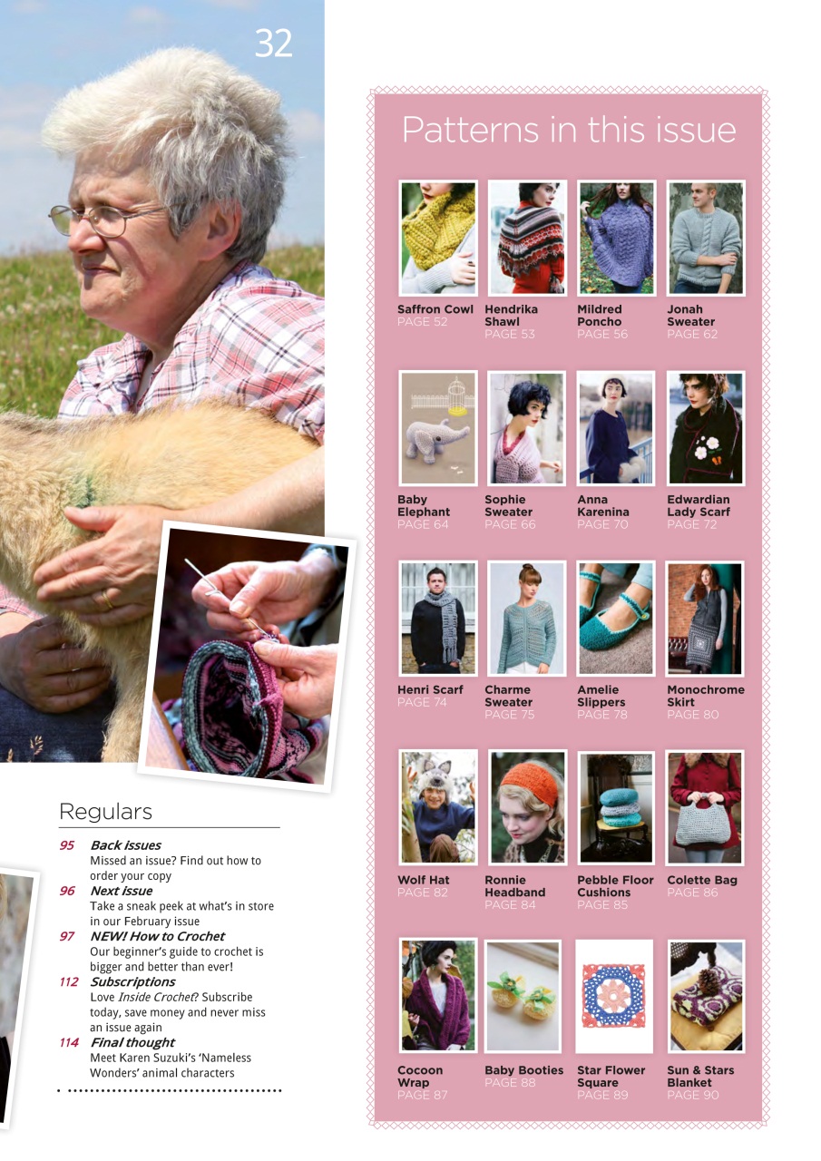 Inside Crochet Preview Pages