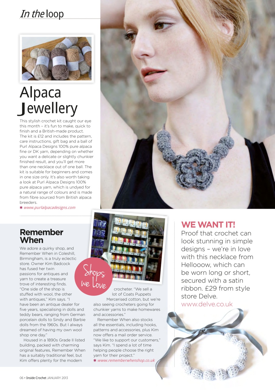 Inside Crochet Preview Pages