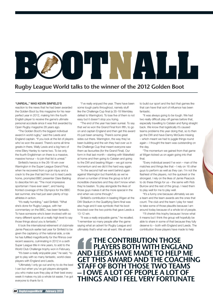 Rugby League World Preview Pages