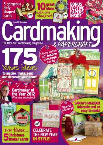 Cardmaking & Papercraft issue December 2012