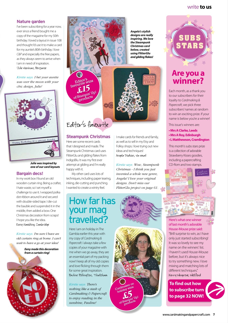 Cardmaking & Papercraft Preview Pages