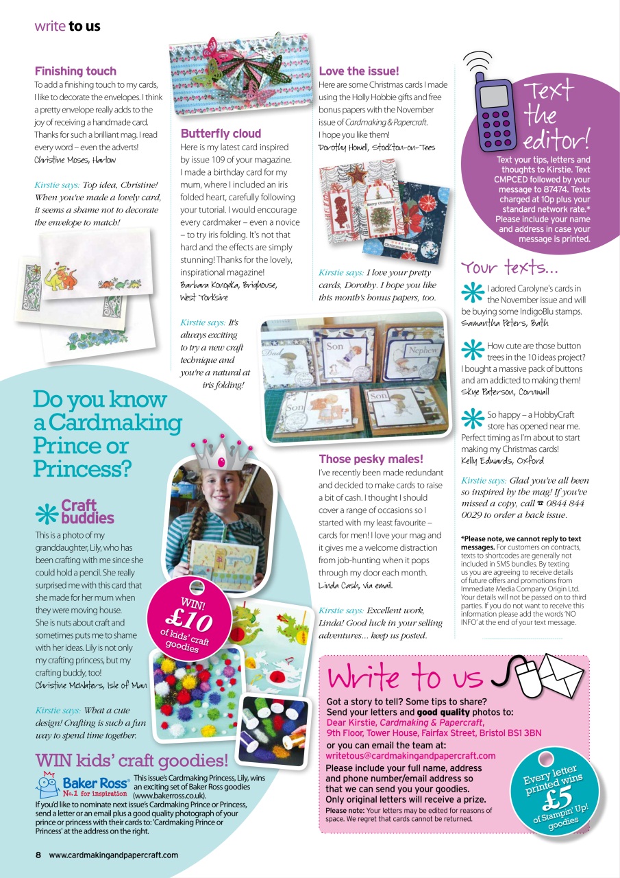 Cardmaking & Papercraft Preview Pages