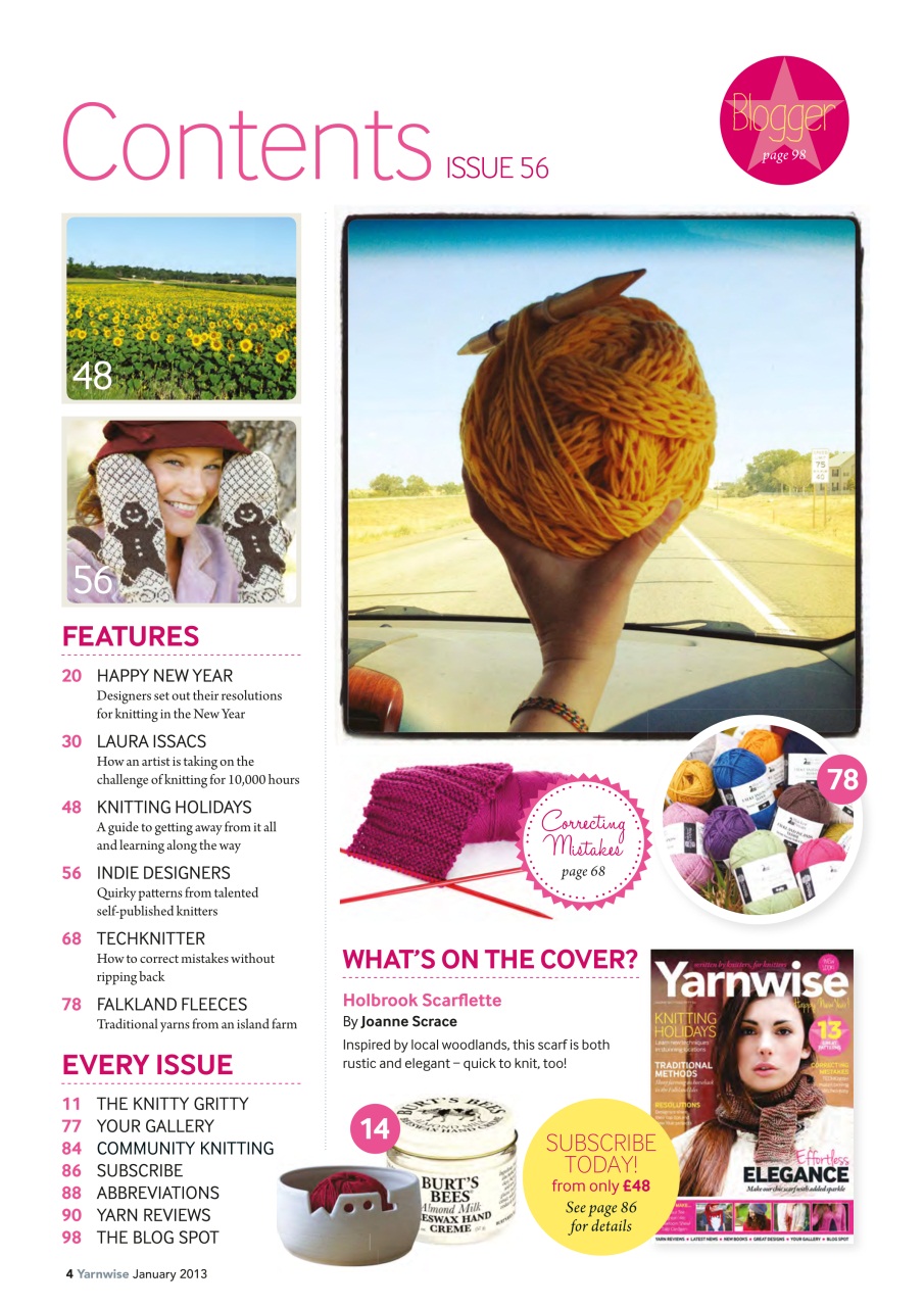 Yarnwise Preview Pages