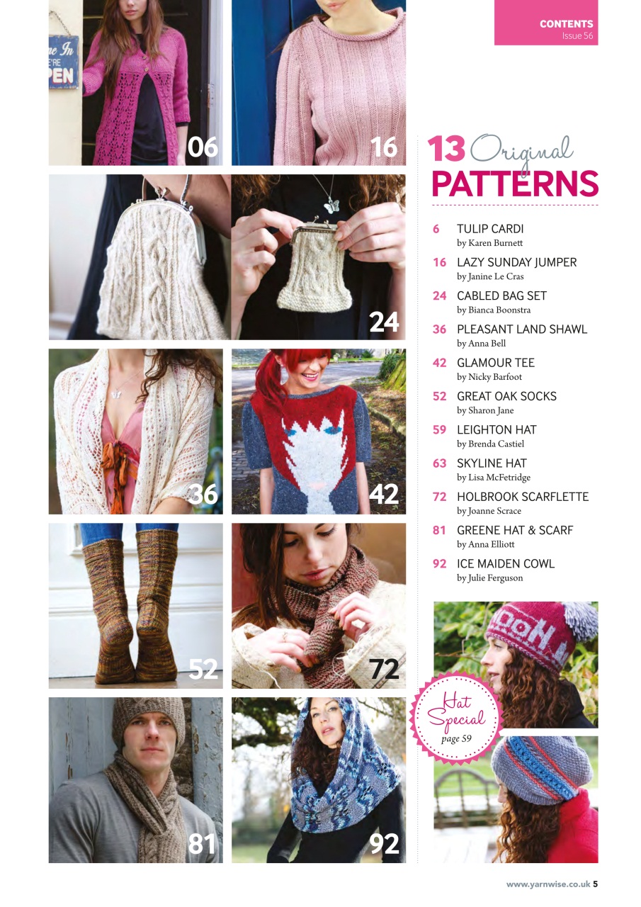 Yarnwise Preview Pages