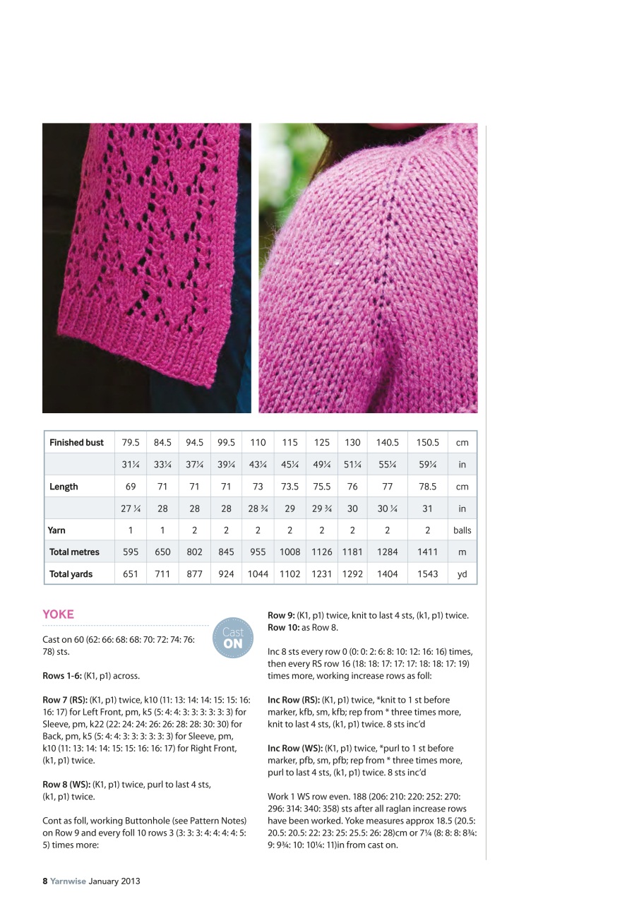 Yarnwise Preview Pages