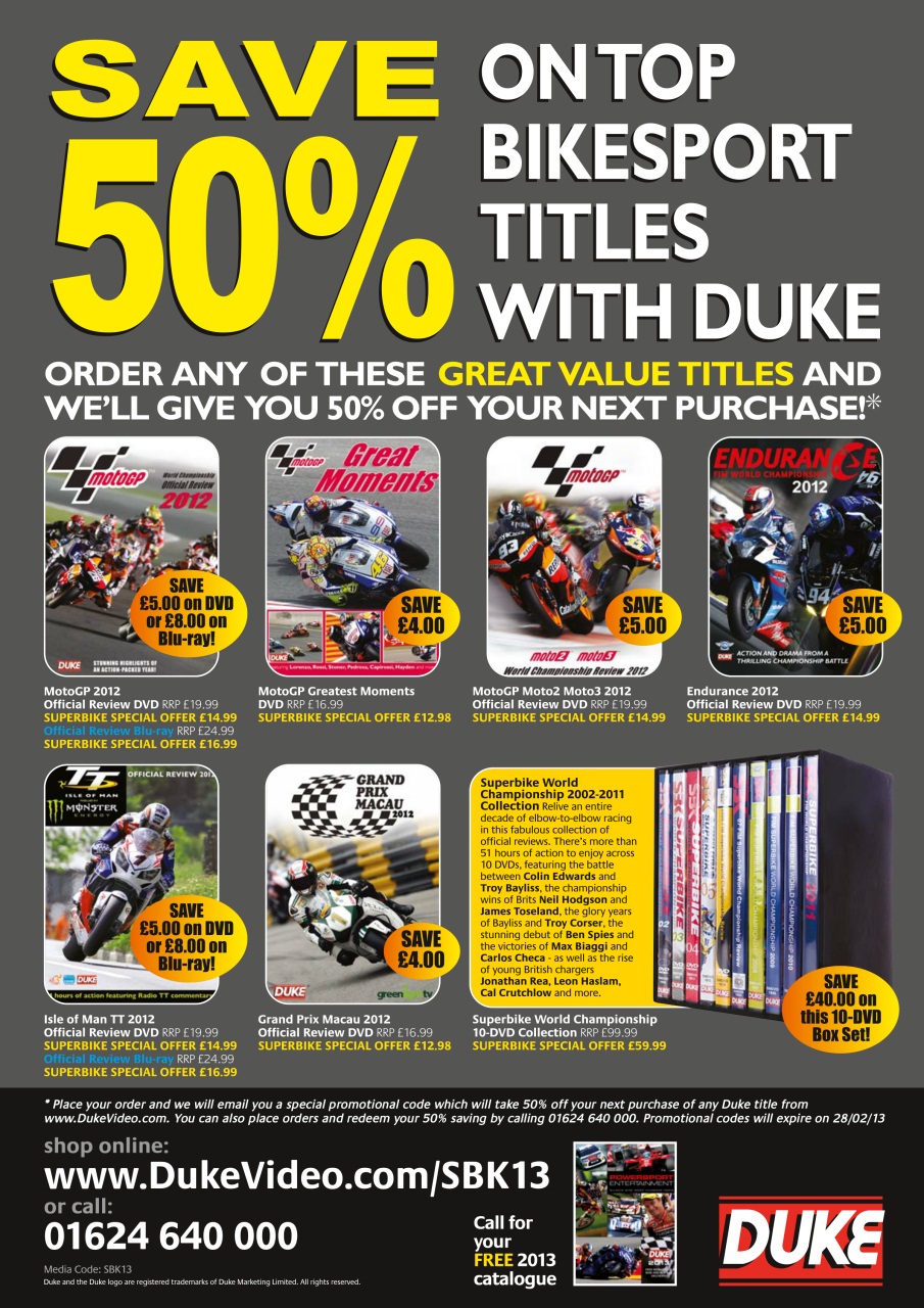 Superbike Magazine Preview Pages