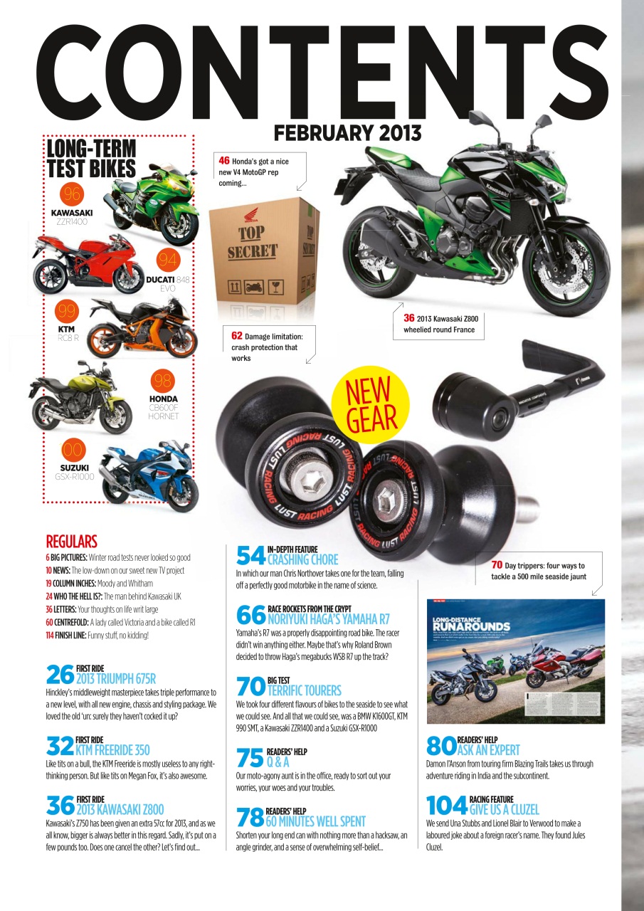 Superbike Magazine Preview Pages