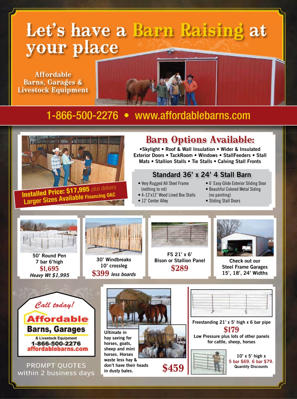 Western Horse Review Preview Pages