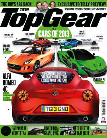 BBC Top Gear Magazine issue January 2013