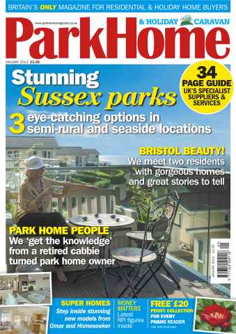 Park Home & Holiday Living issue Park Homes January 2013