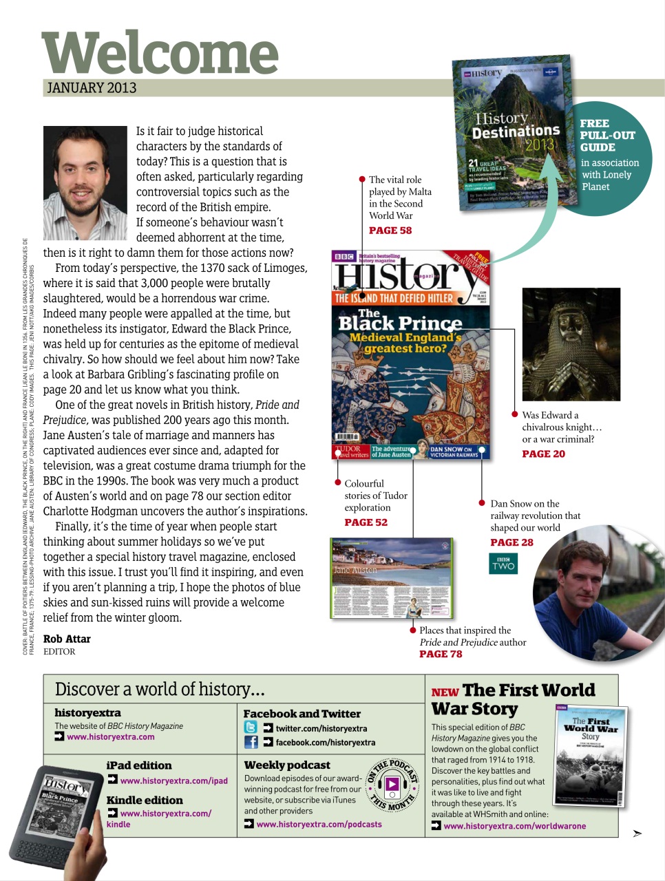 BBC History Magazine Preview Pages