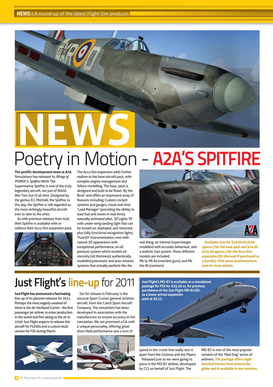 PC Pilot Preview Pages