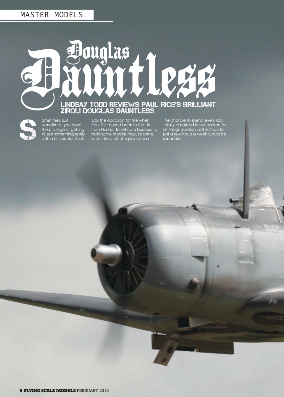 Flying Scale Models Preview Pages