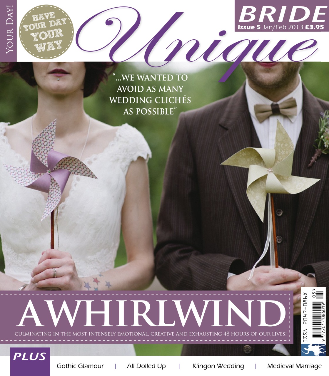 Unique Bride Preview Pages