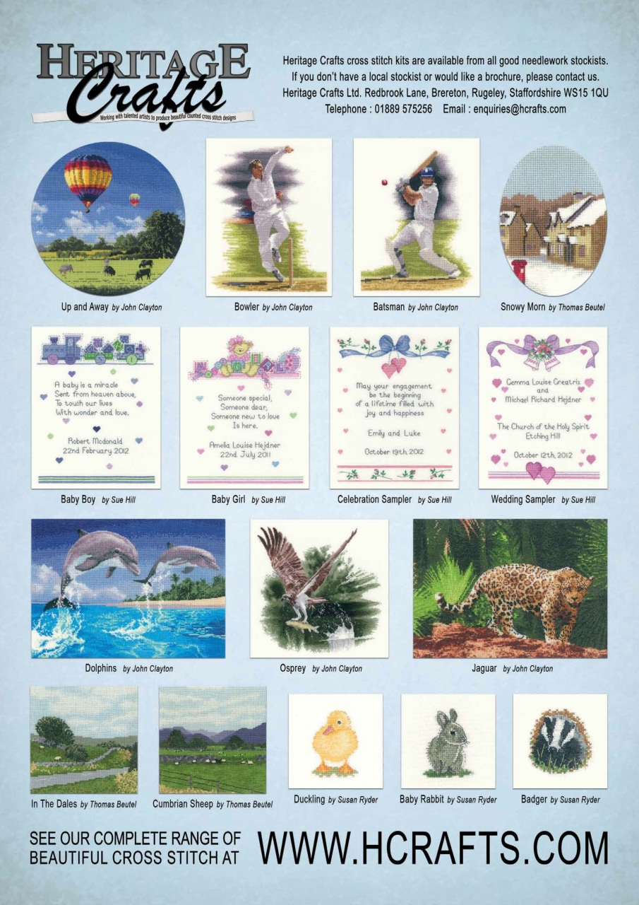 Cross Stitch Crazy Preview Pages