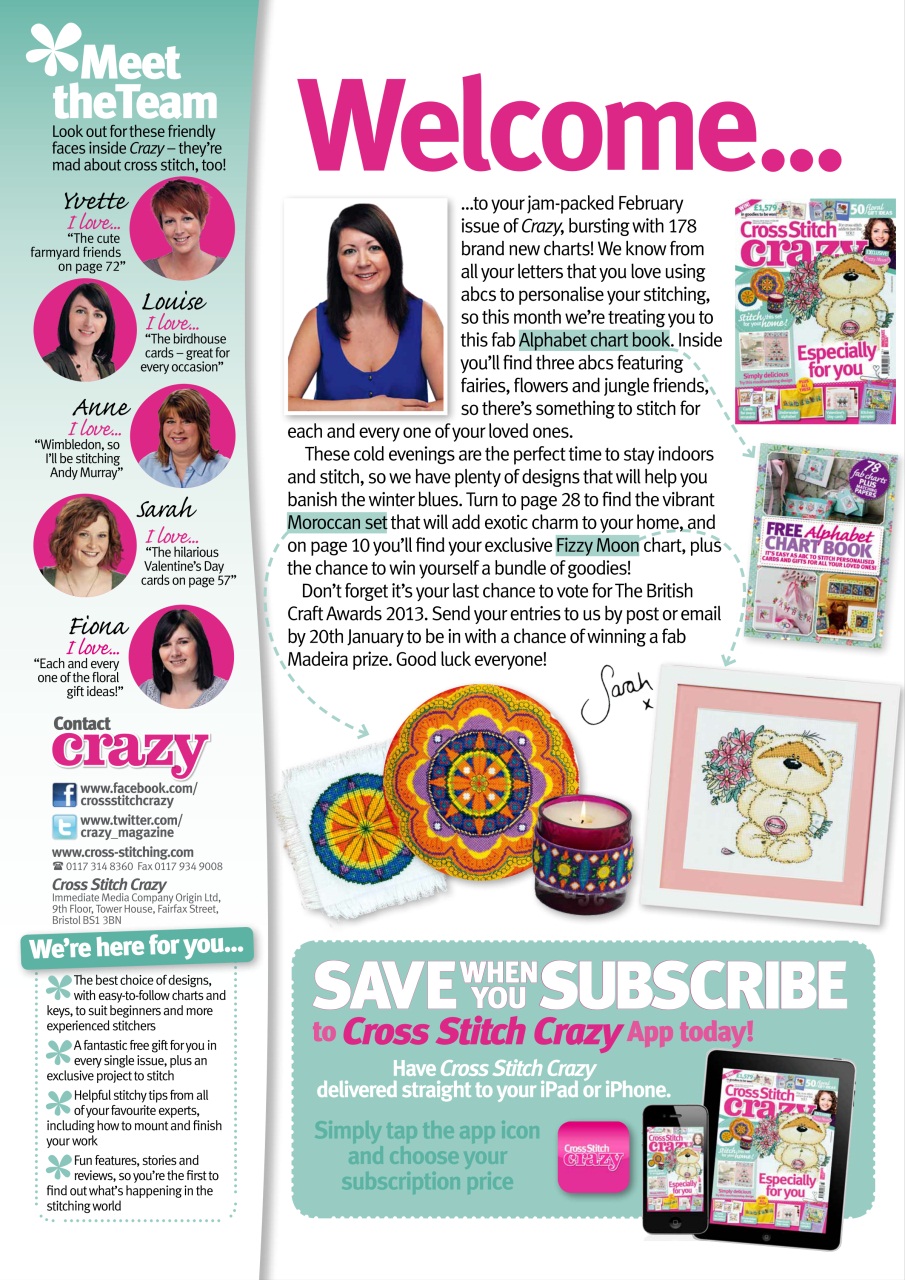 Cross Stitch Crazy Preview Pages