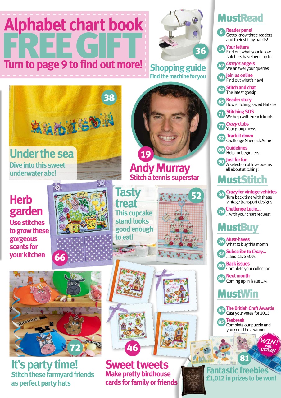 Cross Stitch Crazy Preview Pages