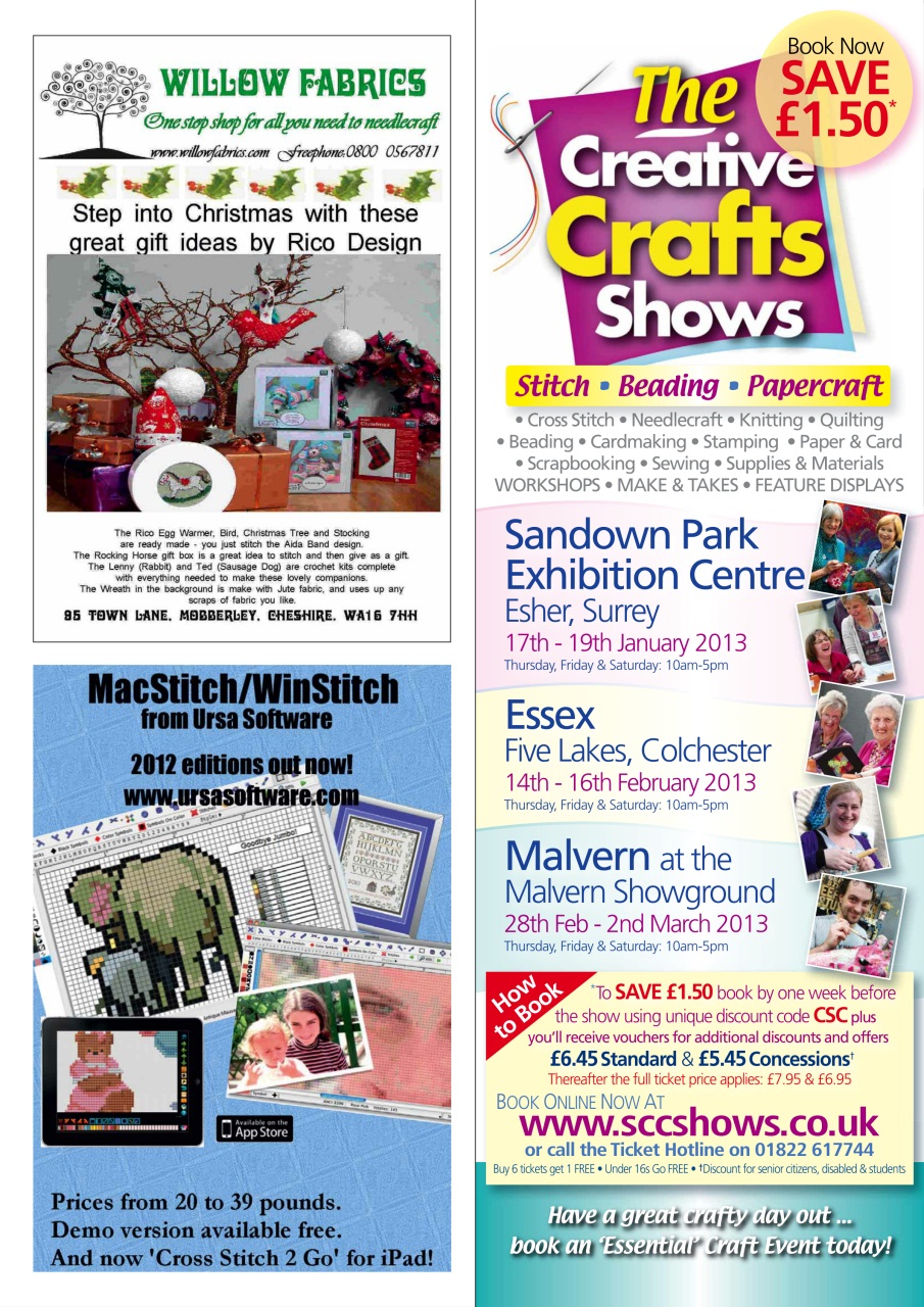 Cross Stitch Crazy Preview Pages