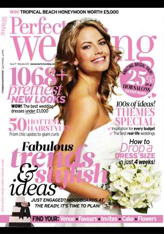 Perfect Wedding issue February 2013