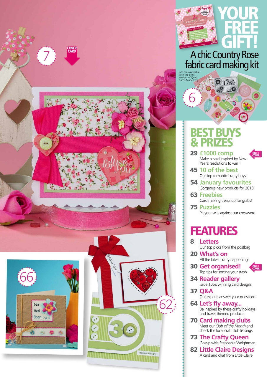 Quick Cards Made Easy Preview Pages