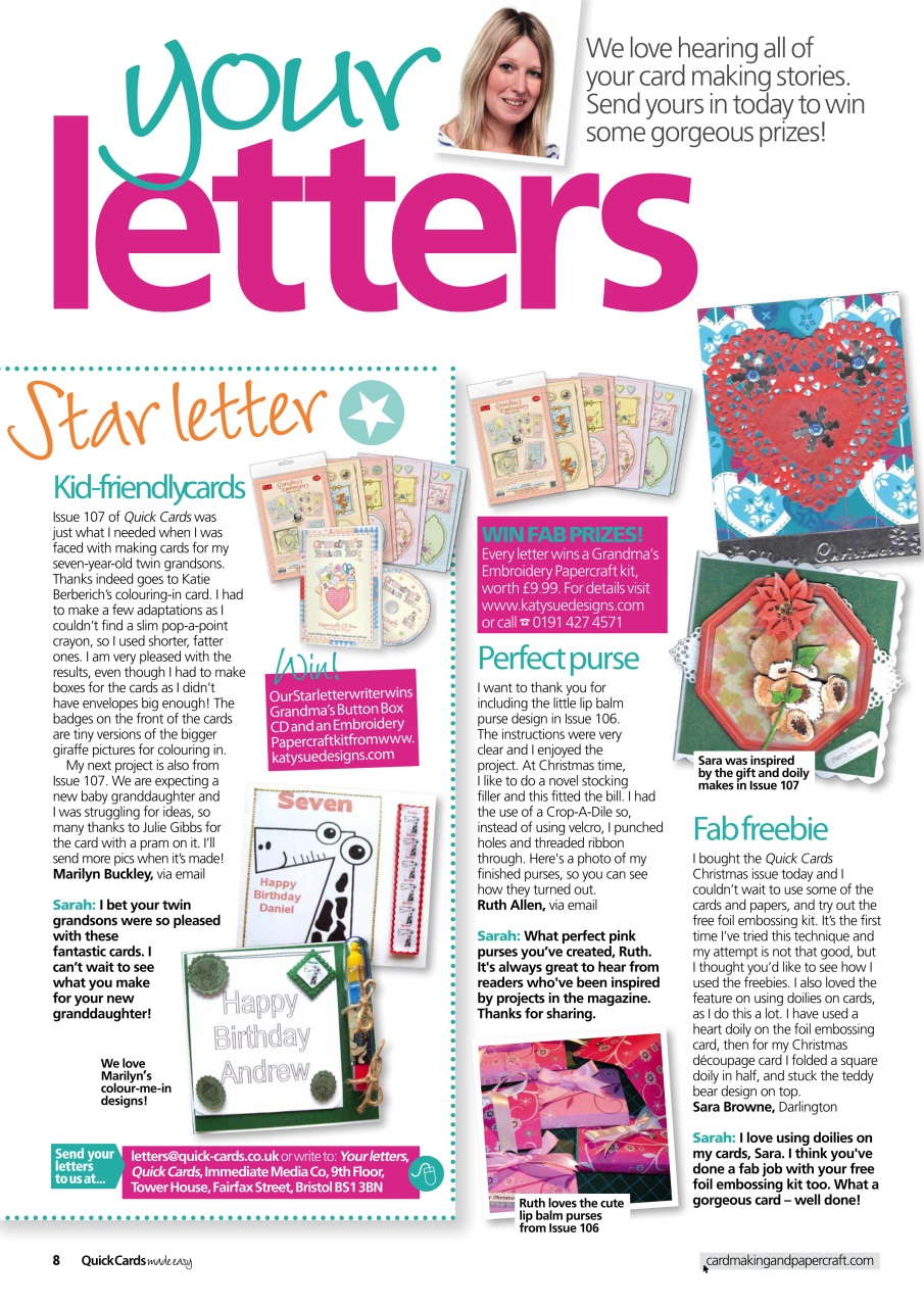 Quick Cards Made Easy Preview Pages