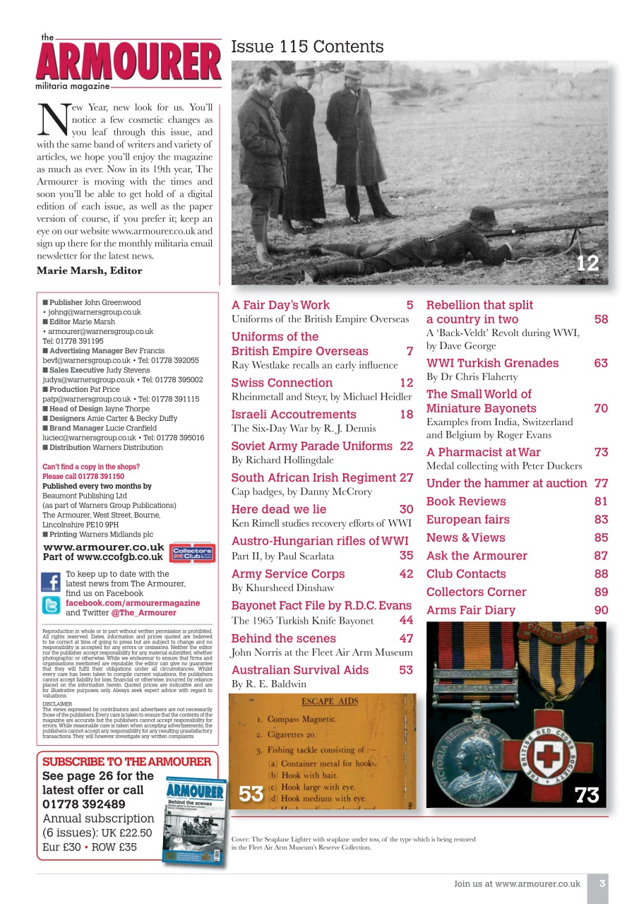 The Armourer Preview Pages