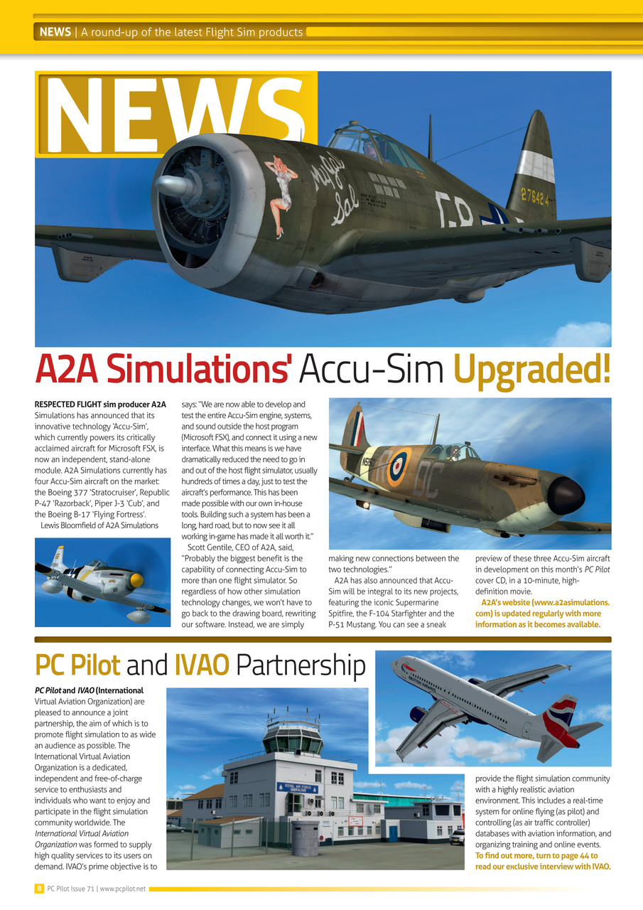 PC Pilot Preview Pages