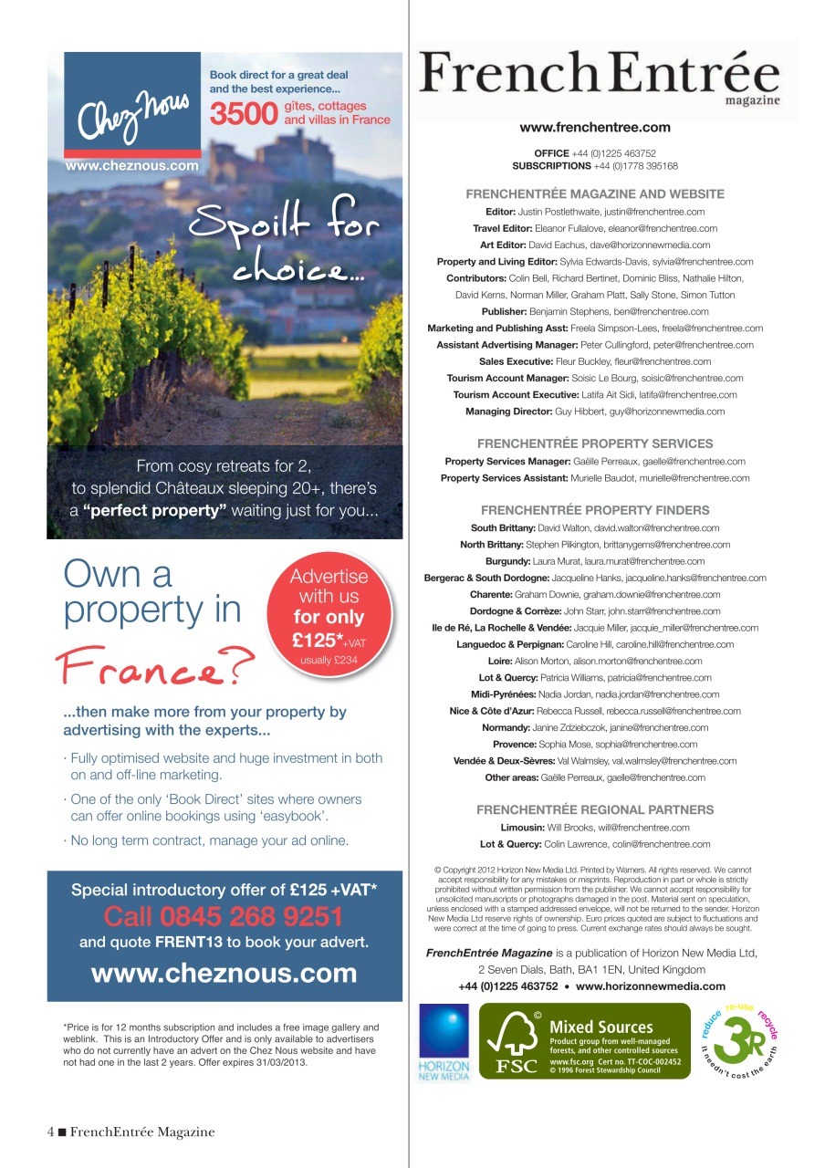 French Property News Preview Pages