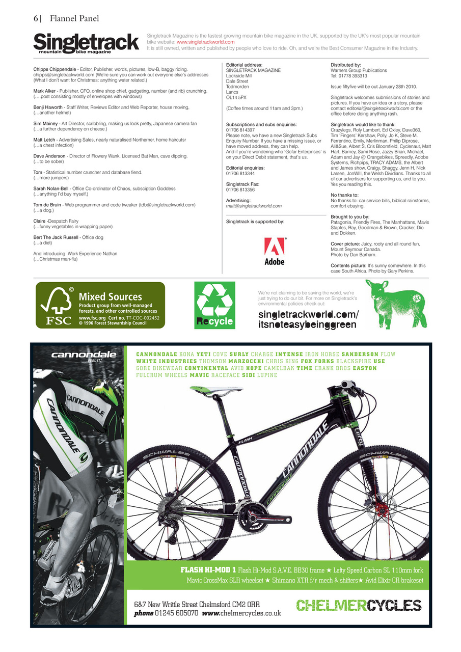 Singletrack Preview Pages