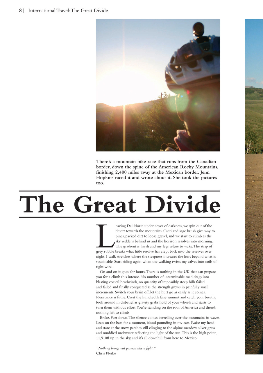 Singletrack Preview Pages