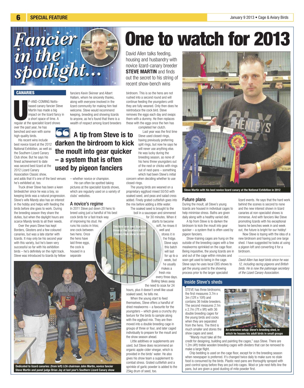 Cage & Aviary Birds Preview Pages