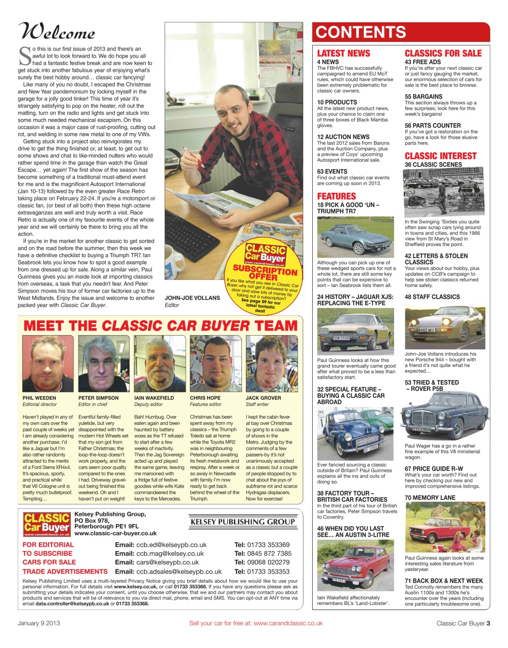 Classic Car Buyer Preview Pages