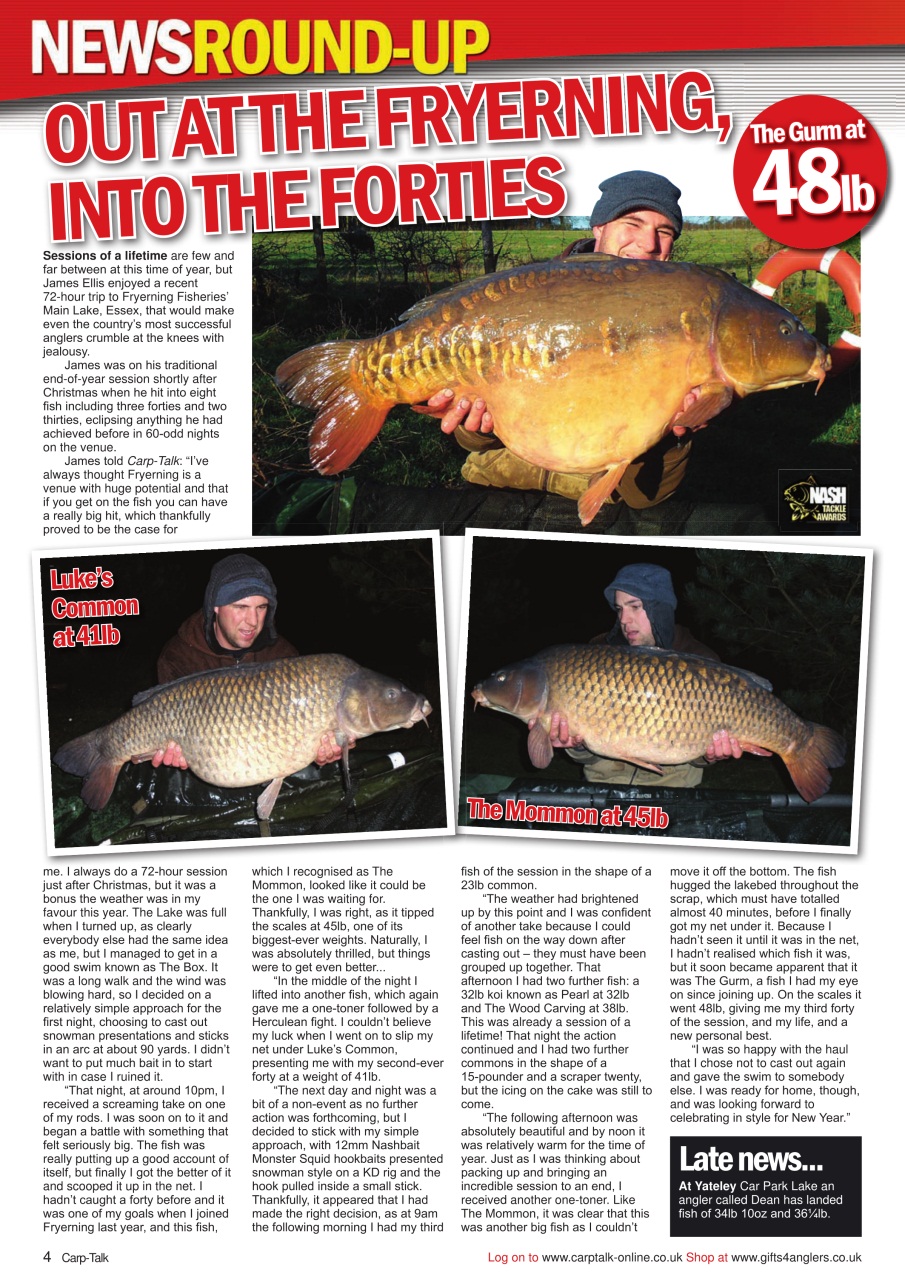 Carp-Talk Preview Pages