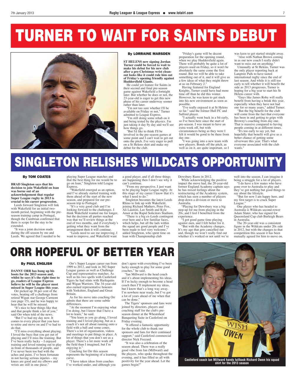 League Express Preview Pages