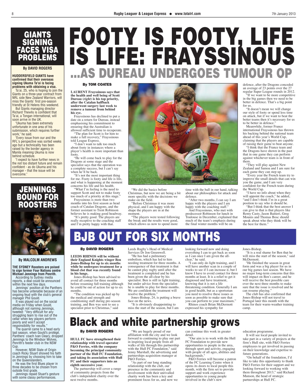 League Express Preview Pages